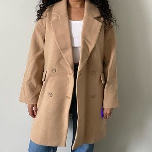 Abercrombie Short Wool-Blend Coat